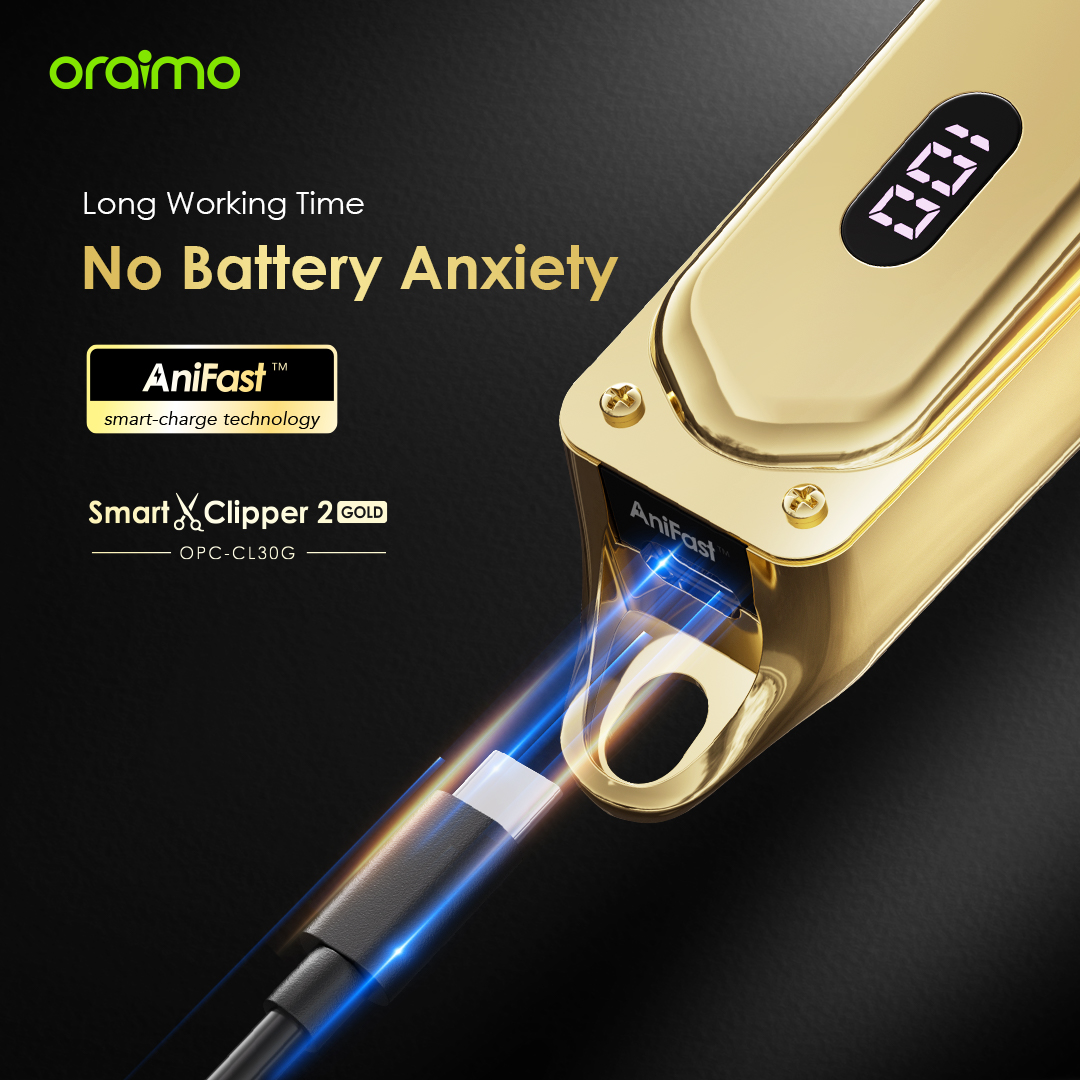 Oraimo SmartClipper2 Super Powerful Professional Cordless Hair Clipper  OPC-CL30