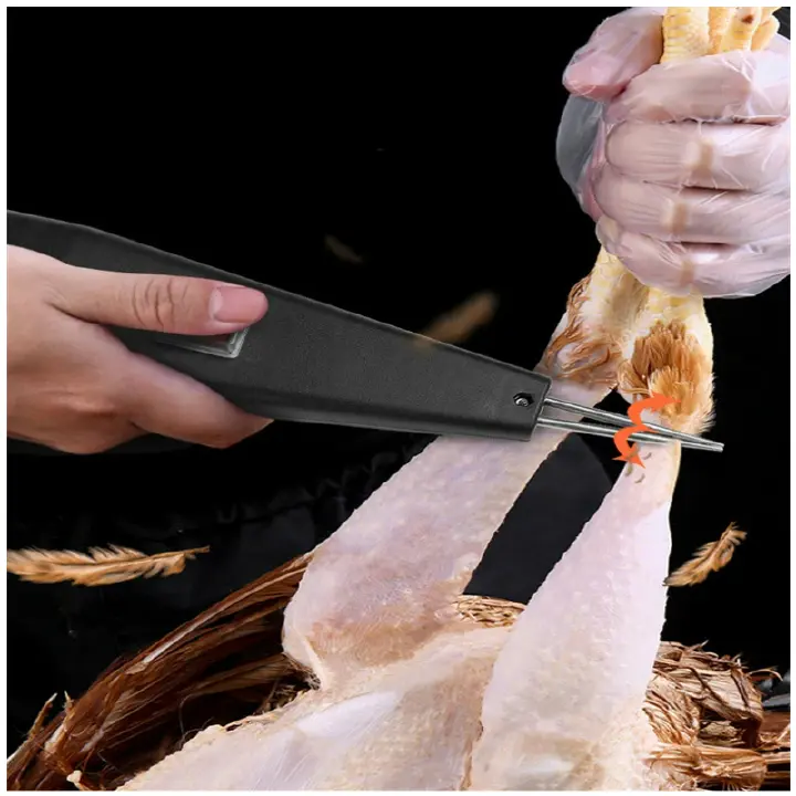 220V 110V Electric Poultry Plucker Commercial Poultry Short Hair Removal Machine Chicken Duck Goose Automatic Epilator Dehairing