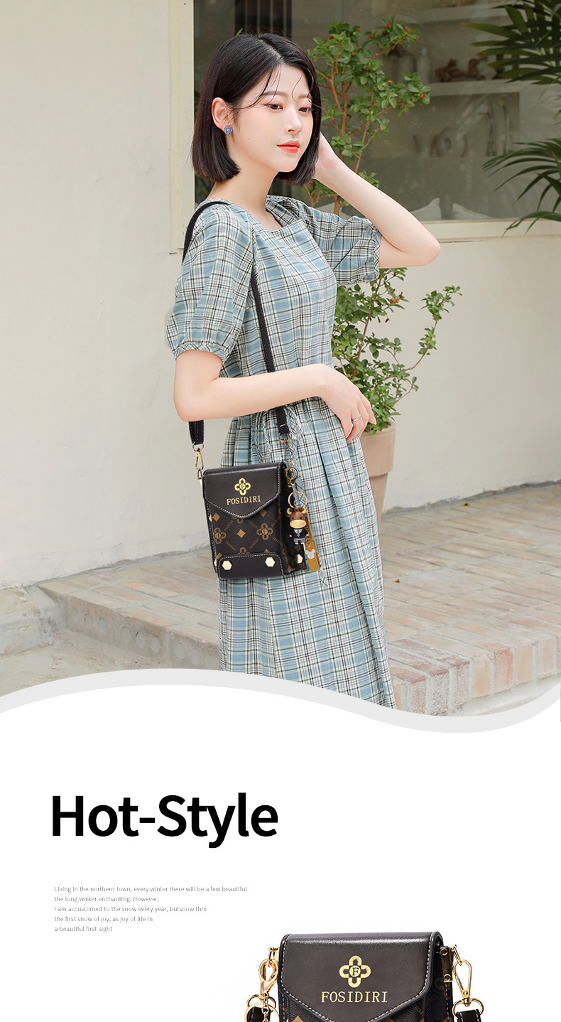 Fashion Women Pattern Shoulder Bag Hardware Chain Strap Color