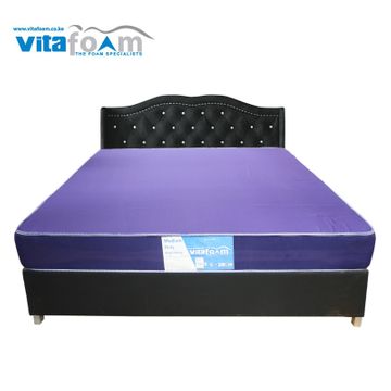 Vitafoam medium duty blue mattress cover with tape edge Blue 6 ft x 2.5 ...