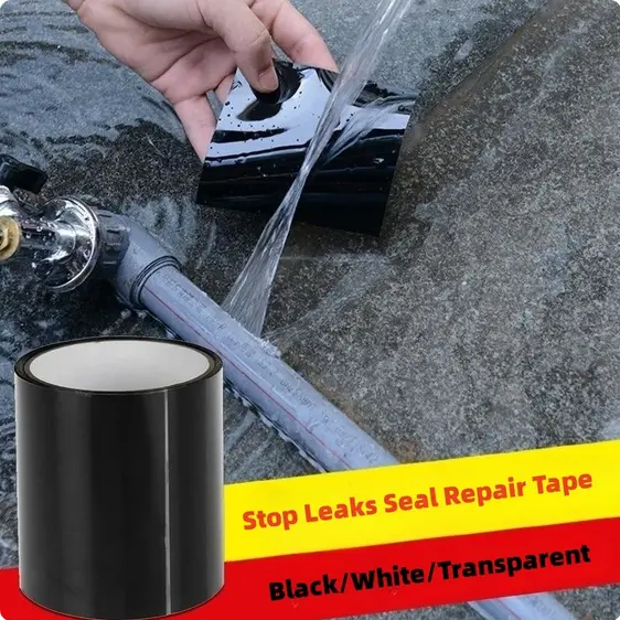 Patch PVC Pipe Super Strong Waterproof Tape Stop Leaks Seal Repair Tape Performance Self Fix Tape Adhesive Insulating Duct Tapes