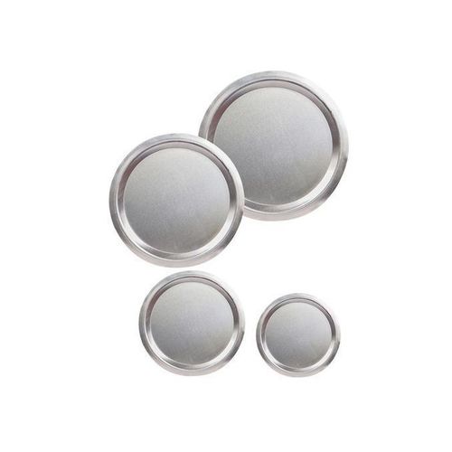 Generic 4Pcs Set Of Stainless Aluminum Sufuria WITH Lids - Light Gauge size 1 2 3 4