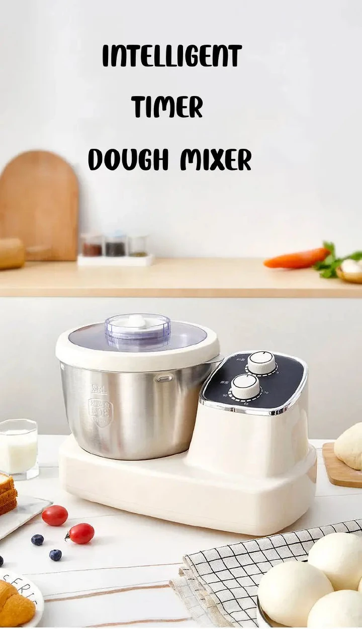 5L Multi-Purpose 2 in 1 ferment Kitchen appliance Dough Maker, bread/Pizza Mixing machine Smart Kneading with Adjustable Timer 500W chapati   dough  mixing machine for for fine dough..................