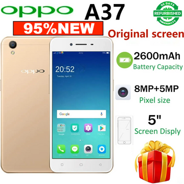 Refurbished OPPO A37 oppo A37F smartphone 5-inch screen 2GB + 16gb 2g ...