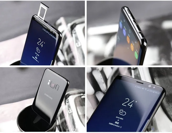 Refurbished Samsung Galaxy S8 Smart Phone 4+64GB 3000mAh 5.8" 12MP Fingerprint unlock phone Dual SIM 5G phone  Refurbished Phone SmartPhones Mobile Phones 64GB phone Samsung phone smartphone