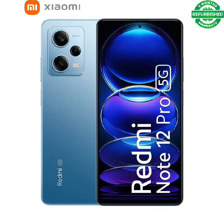 Refurbished Phones  Xiaomi Redmi Note 12 Pro 6.67" 8+128GB 50MP 5000mAh Android 12, MIUI 13 Dual SIM 5G LTE Mobile Smartphones