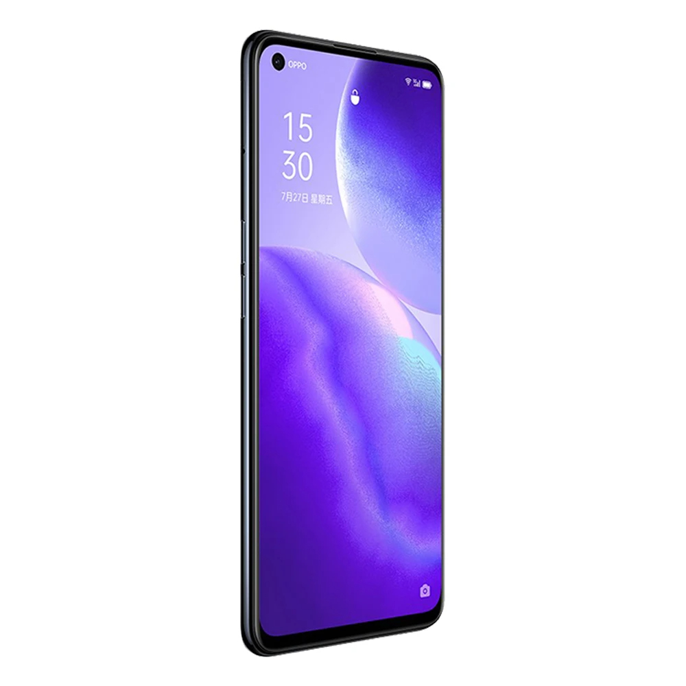 Refurbished OPPO Reno5 Reno5K 256GB 6.43'' 64MP 4300mAh without Fingerprint unlock phone Dual SIM 5G phone  Refurbished Phone SmartPhones Mobile Phones 256GB phone oppo phone Reno 5 smartphone