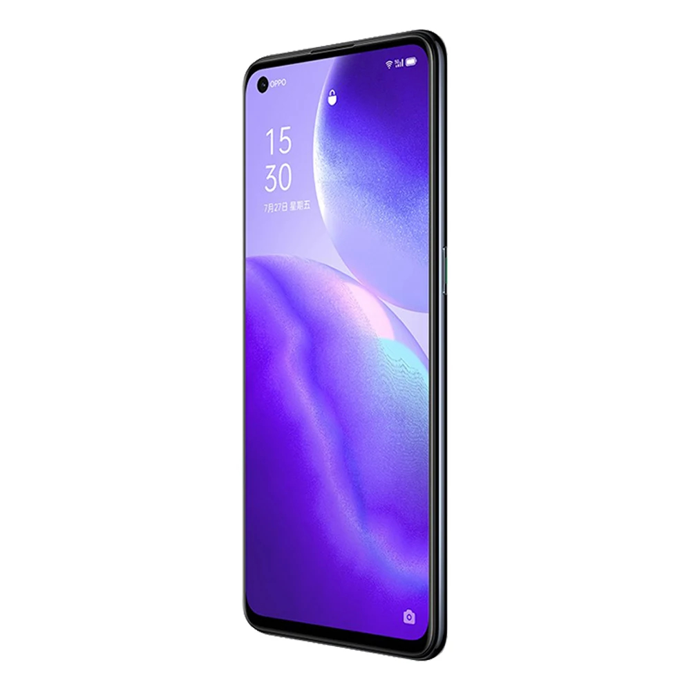 Refurbished OPPO Reno5 Reno5K 256GB 6.43'' 64MP 4300mAh without Fingerprint unlock phone Dual SIM 5G phone  Refurbished Phone SmartPhones Mobile Phones 256GB phone oppo phone Reno 5 smartphone