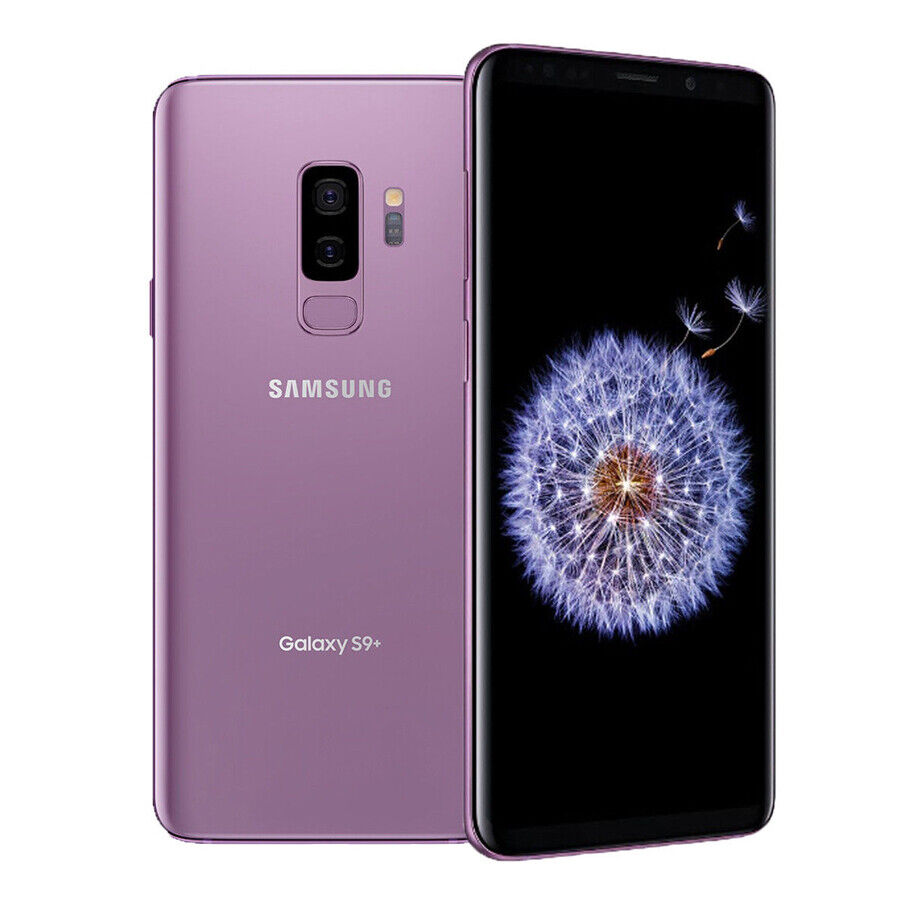 Refurbished Samsung Galaxy S9+ 128GB+6GB 6.2'' 12MP 3500mAh Fingerprint unlock phone Dual SIM 4G phone Refurbished Phone SmartPhones Mobile Phones 128GB phone 4G Phone samsung phone smartphone  ﻿