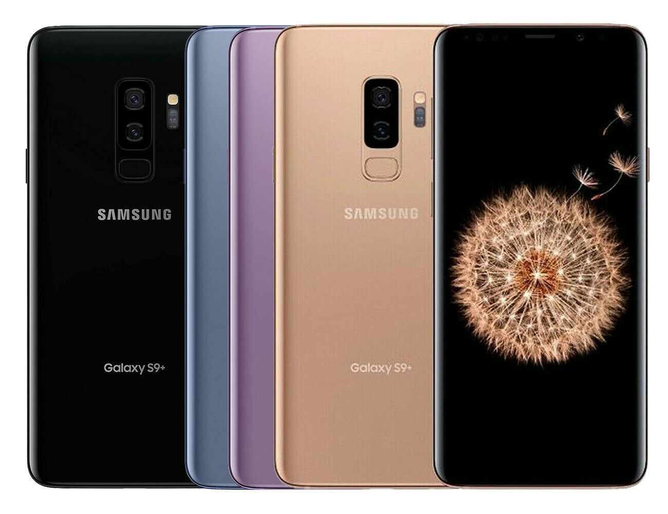 Refurbished Samsung Galaxy S9+ 128GB+6GB 6.2'' 12MP 3500mAh Fingerprint unlock phone Dual SIM 4G phone Refurbished Phone SmartPhones Mobile Phones 128GB phone 4G Phone samsung phone smartphone  ﻿