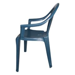 SAFARI CHAIR NO.31 HD CHA416-design is enhanced with a slight curved backrest with floral pattern and hand rests.Make it a companion to the study table or let it be in the company  Blue as picture