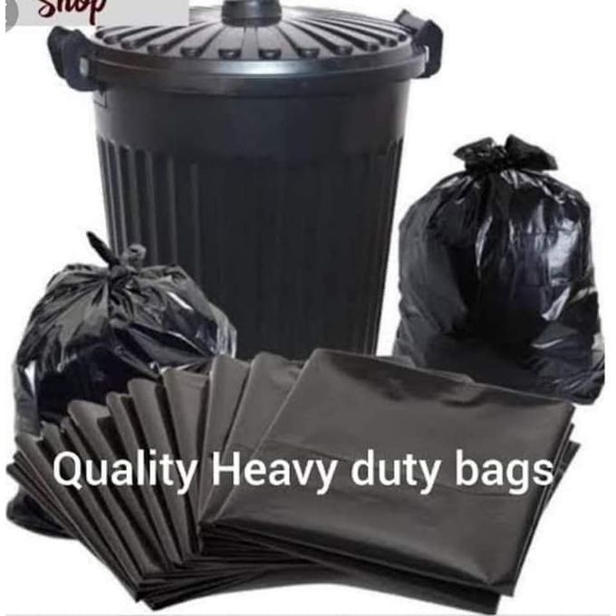 C BIN LINERS -GARBAGE/TRASH BAGS Black