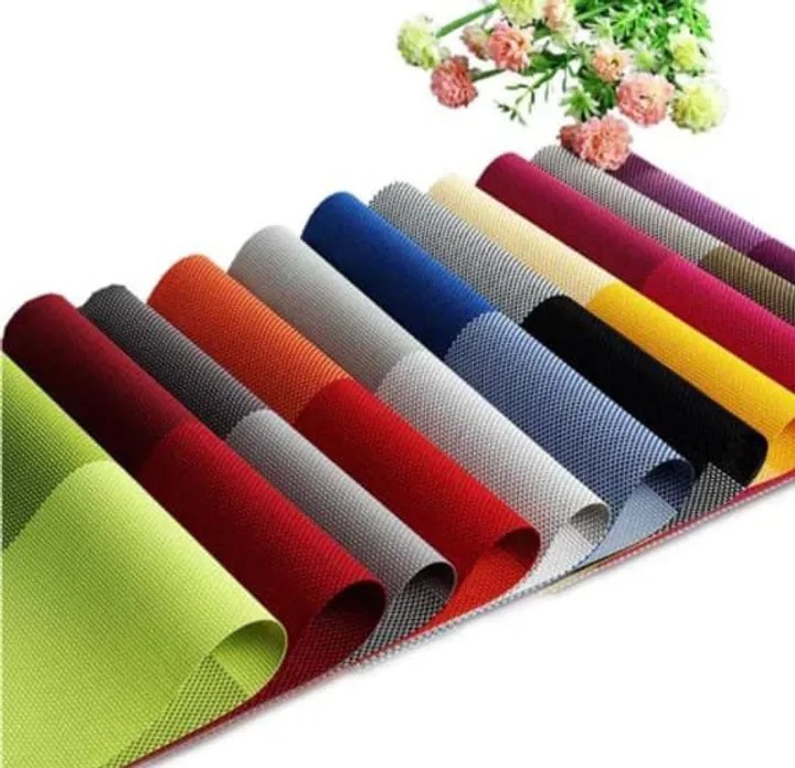 Table Mats - 45cm x 32cm - 6Pcs - Multicoloured Placemats multicoloured one size