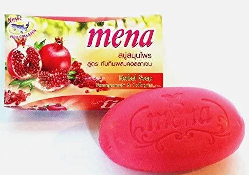 Mena Papaya Soap and Herbal Soap With Vitamin E Cleanses and nourishes the skin Reduces Body Oduor 150g