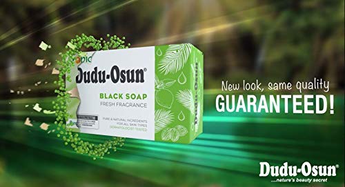 Dudu Osun Black Soap Tropical Natural Soap With Aloe Vera and Natural Vitamins Solution To Refreshed Healthy Skin Skin Care