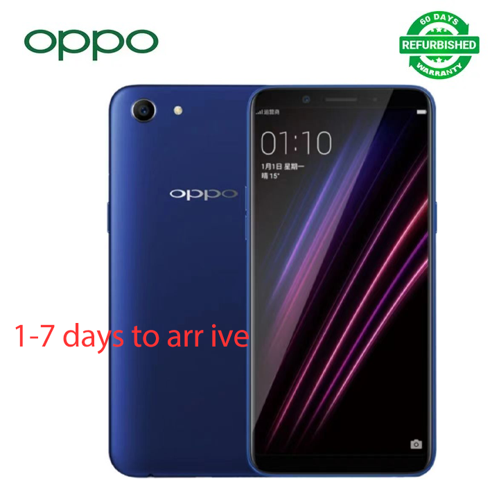 Refurbished oppo A83  Smart phone 64GB / 32GB + 4GB , unlock 5.7-inch 2G / 3G / 4G LTE 13mp + 8mp camera, dual sim card less than 3180mah mobile phone