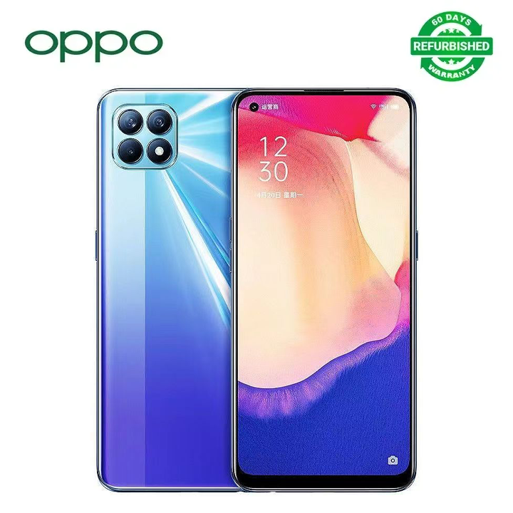 Refurbished OPPO Reno4 SE 5G Network, 6.43 inch Original AMOLED screen,4300mAh 48MP+32MP, 4300mAh, 8GB+128GB Dual SIM (Nano SIM) Smartphone