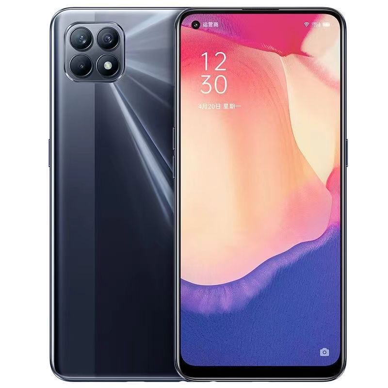 Refurbished OPPO Reno4 SE 5G Network, 6.43 inch Original AMOLED screen,4300mAh 48MP+32MP, 4300mAh, 8GB+128GB Dual SIM (Nano SIM) Smartphone