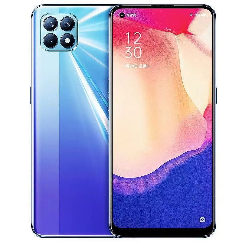 Refurbished OPPO Reno4 SE 5G Network, 6.43 inch Original AMOLED screen,4300mAh 48MP+32MP, 4300mAh, 8GB+128GB Dual SIM (Nano SIM) Smartphone