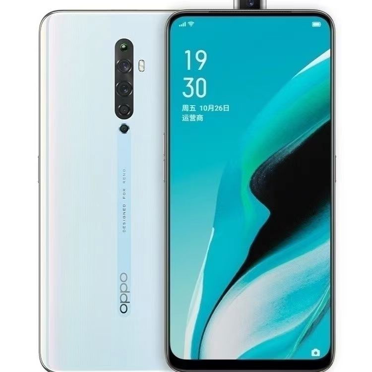 Refurbished (Face Unlock+Fingerprint unlock) OPPO Reno 2Z Smart phone 8GB+128GB Smartphone 6.5 inch 2G/3G/4G LTE 48MP + 13MP + 8MP + 2MP + 16MP Camera Dual SIM 4000mAh