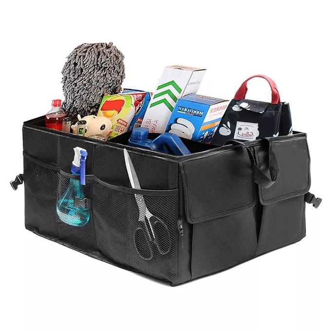 Best Price For Foldable Car Boot Trunk Storage Organizer Portable Multi Compartments Boot Trunk