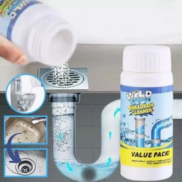 Unloshe Wild Tornado Sink and Drain Cleaner, Powerful Drain Clog Remover,  Pipe Dredge Fast Foaming Sink Drain Cleaner for Kitchen and Pipes Quick