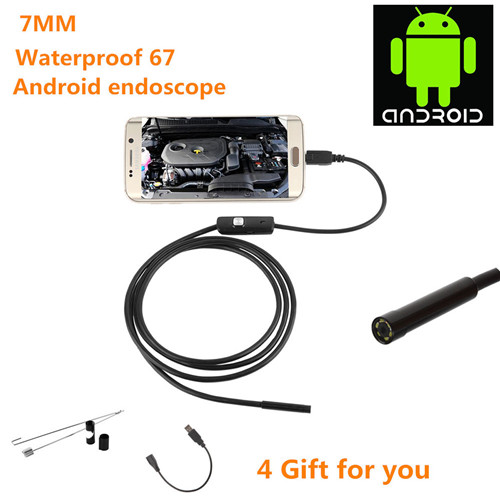 130w Pixel 7mm Lens Diameter Android Phone Endoscopic Android Industrial Endoscope