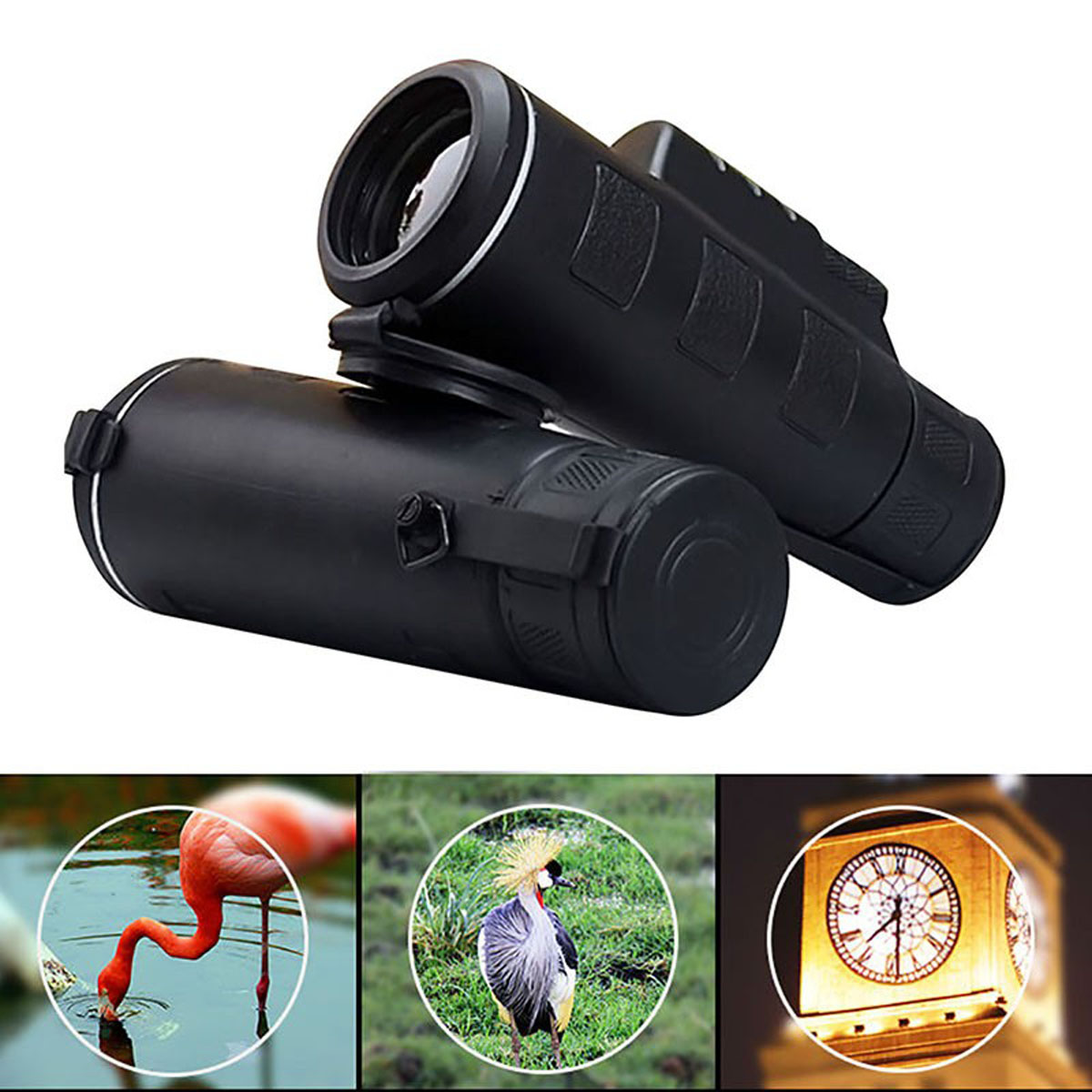 Focus Zoom Outdoor Monocular HD Vision Telescopes Hunting Military Monoculars Optic Len