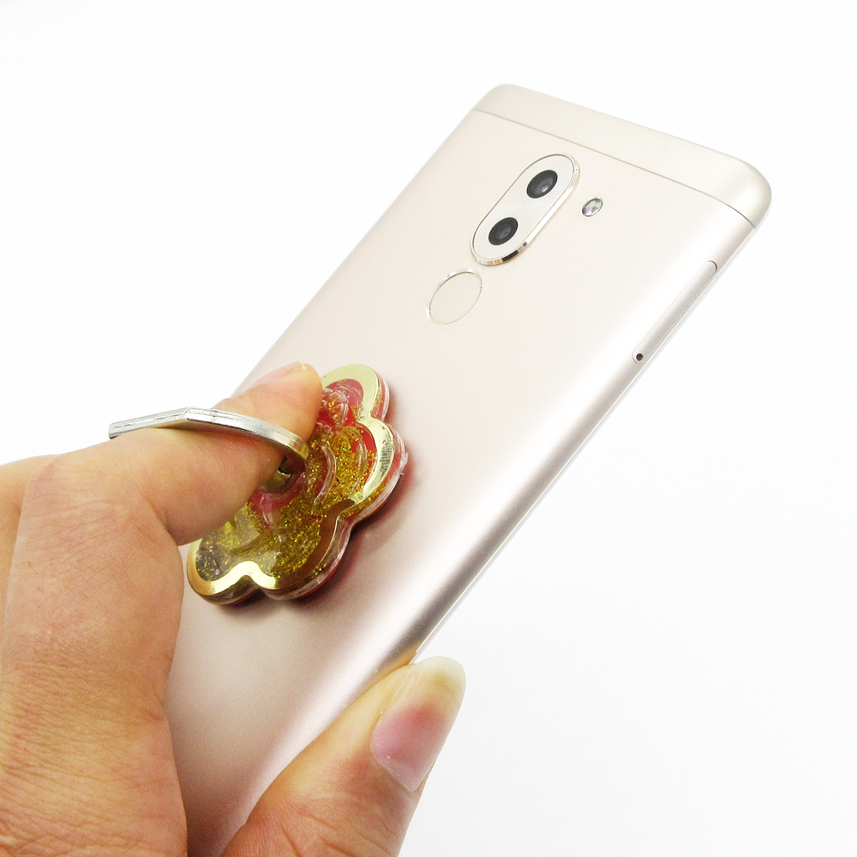 Ring Stent Universal 360 Rotating Cartoon Mobile Phone Holder Stand Finger Ring Stent   Stand