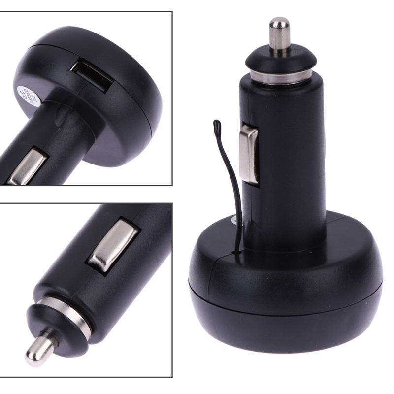 Car USB Charger Thermometer Voltage Meter Monitor Cigarette Lighter  Charger for Phone