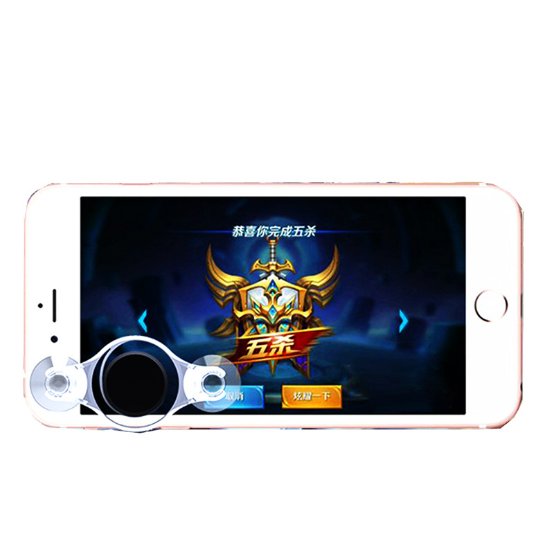 Mobile Phone Touch Screen Joysticks Physical Game Joystick Integral Moulding for Phone APP Games