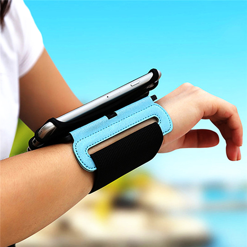 Sports Rotating Arm Bag 180 Degree Free Adjustment Wrist Bags For Cellphones