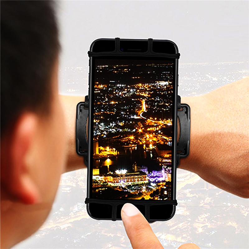 Sports Rotating Arm Bag 180 Degree Free Adjustment Wrist Bags For Cellphones