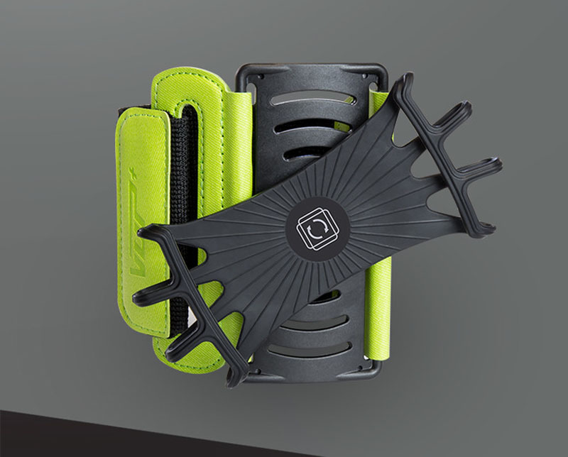Sports Rotating Arm Bag 180 Degree Free Adjustment Wrist Bags For Cellphones