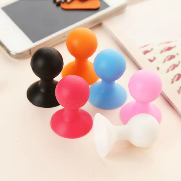 Universal Mobile Phone Sucker Spherical Bracket Support Trestle Cell Phone Holder Stand