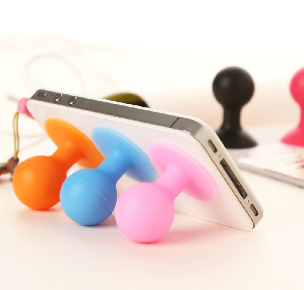 Universal Mobile Phone Sucker Spherical Bracket Support Trestle Cell Phone Holder Stand