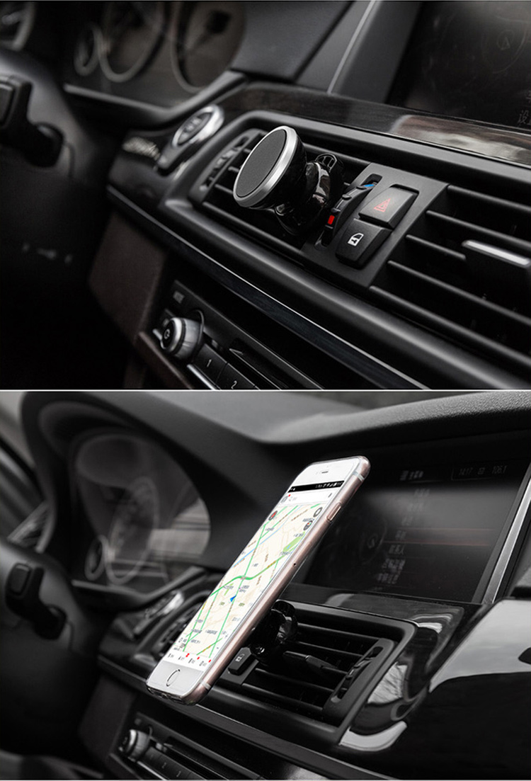 Universal Magnetic Car Phone Holder 360 Degree Rotatable Car Air Vent Outlet Mount for Phone
