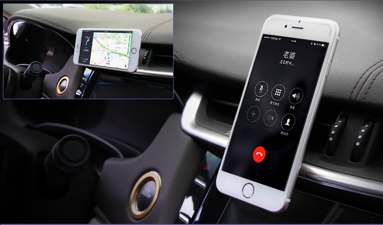 Universal Magnetic Car Phone Holder 360 Degree Rotatable Car Air Vent Outlet Mount for Phone