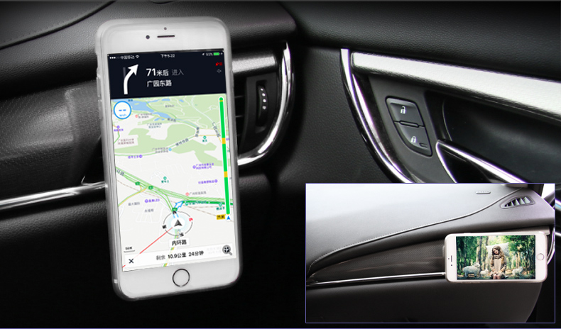 Universal Magnetic Car Phone Holder 360 Degree Rotatable Car Air Vent Outlet Mount for Phone