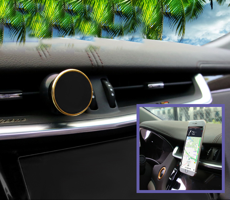 Universal Magnetic Car Phone Holder 360 Degree Rotatable Car Air Vent Outlet Mount for Phone