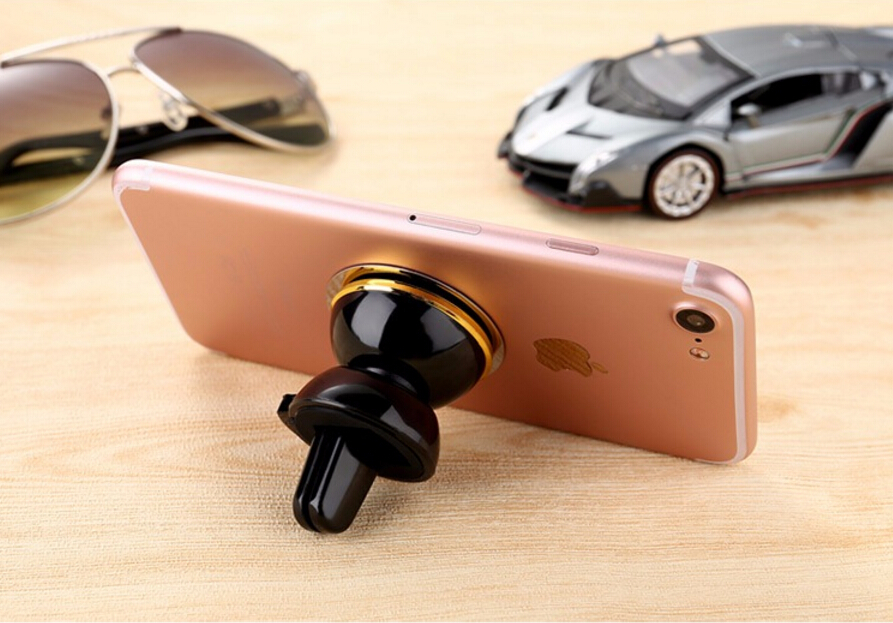 Universal Magnetic Car Phone Holder 360 Degree Rotatable Car Air Vent Outlet Mount for Phone