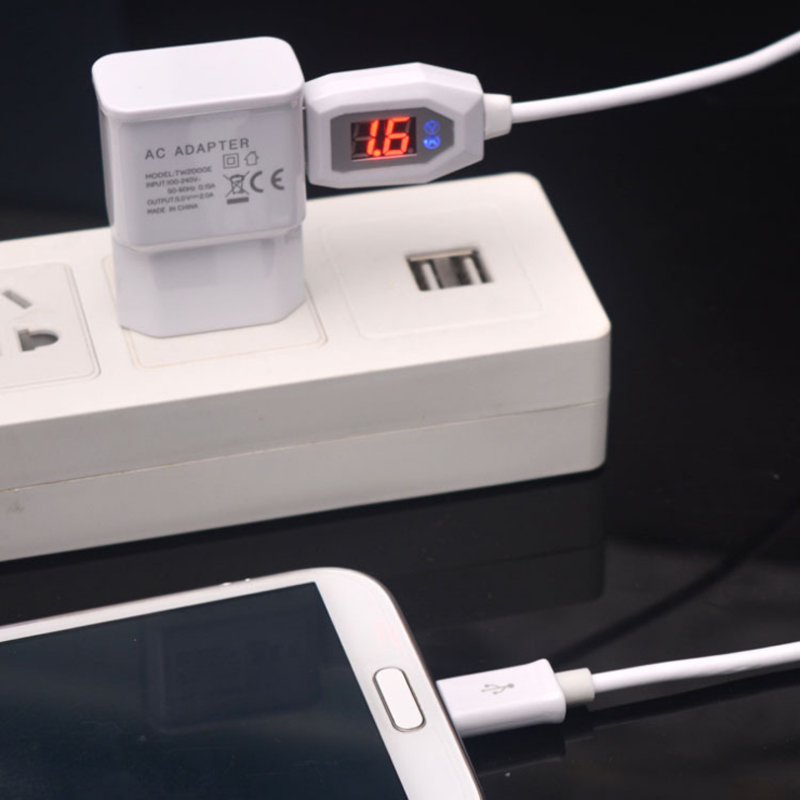 Mirco USB Cable LCD Digital Indicator Current Voltage Protector for Phone Samsung