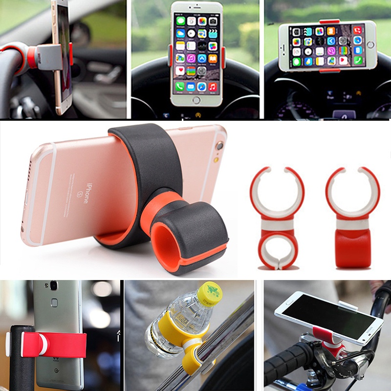 Universal Car Bike Bicycle Phone Holder Air Vent Stand Bracket 360 Rotate Holder Stands for Phone