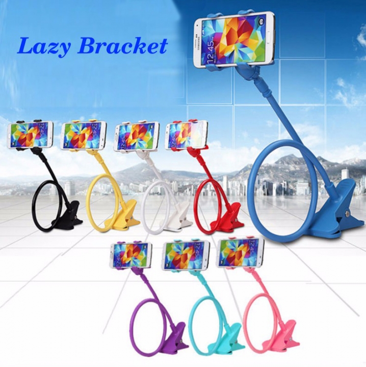 Universal 360 Degree Mobile Phone Holder Flexible Long Mount Bracket For Phones