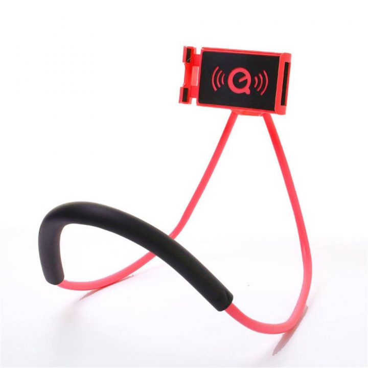 Lazy Bracket Universal 360° Rotation Flexible Phone Selfie Holder Neck Bed Mount Anti-skid for Phone