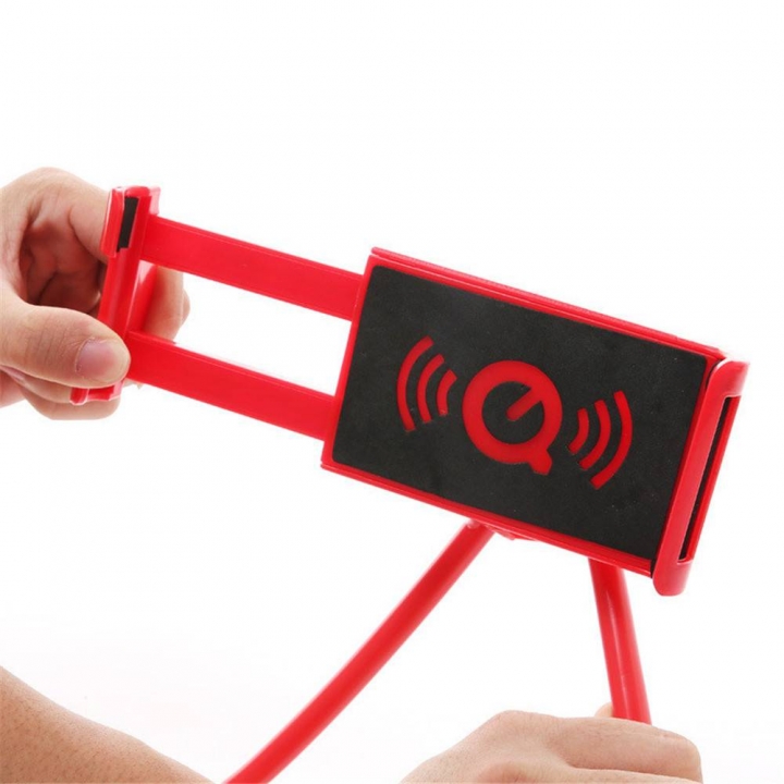 Lazy Bracket Universal 360° Rotation Flexible Phone Selfie Holder Neck Bed Mount Anti-skid for Phone