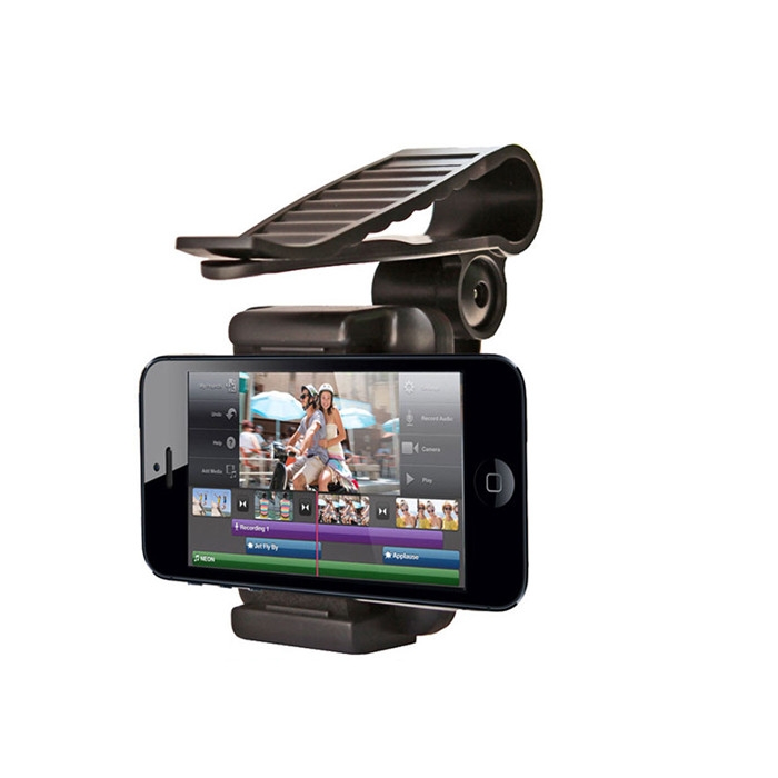 Car Phone Sun Visor Bracket Holder Foe iPhone 5 5S 6 6S 6S Plus 7 7S /Tablets/Andrio Mobile Phone