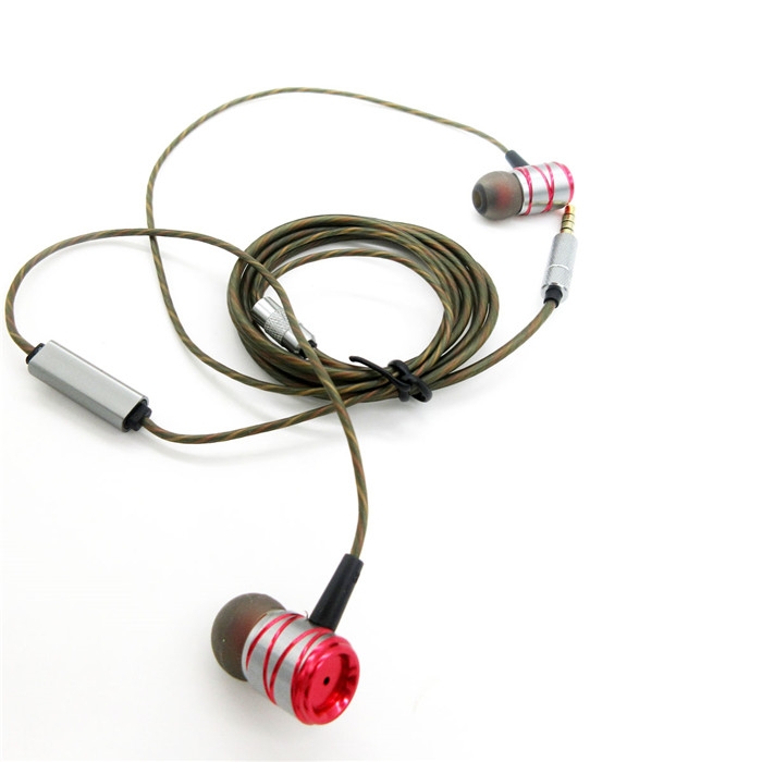 3.5mm Line Type Portable Earbuds Headset Super Bass In Ear Earphones
