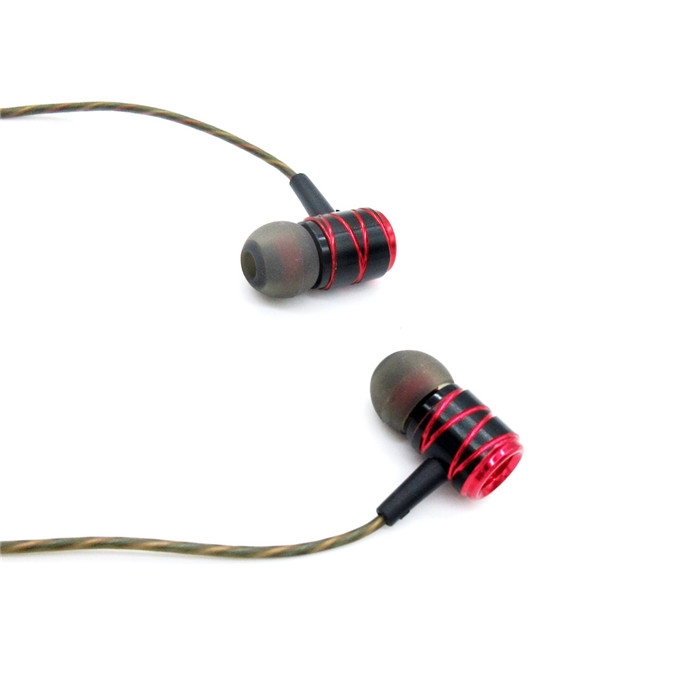 3.5mm Line Type Portable Earbuds Headset Super Bass In Ear Earphones