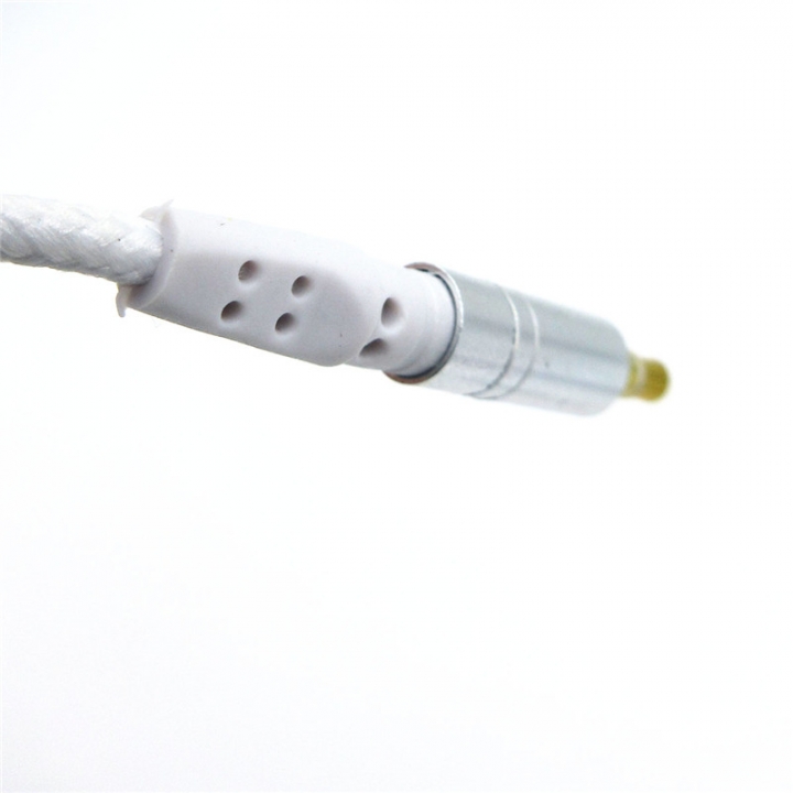 Zipper-style Metal In-ear Stereo Music Earphone Headset With Mic Excellent sound Earbuds